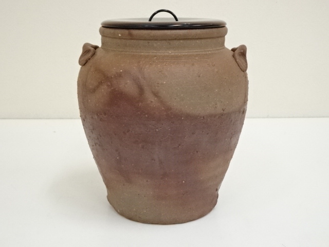 道具 ] - 道具 備前焼 奥本健一造 水指（共箱） | ネットショップ圭